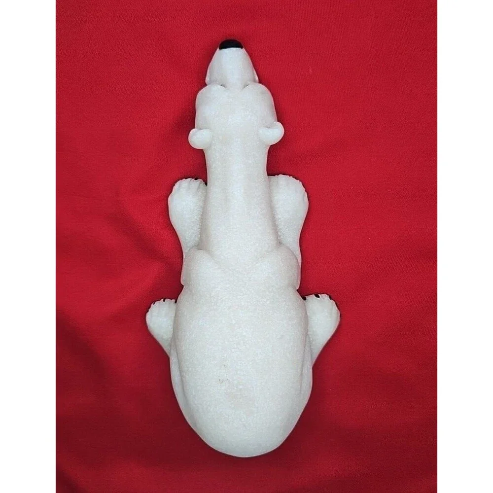 Polar Bear Stone Figurine Papa Bear Quarry Critters Paperweight Vintage